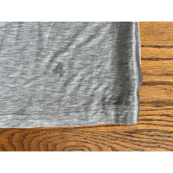 FOURLAPS Gray Long Sleeve Active Performance Shirt Top Women's Size Medium - Picture 6 of 11